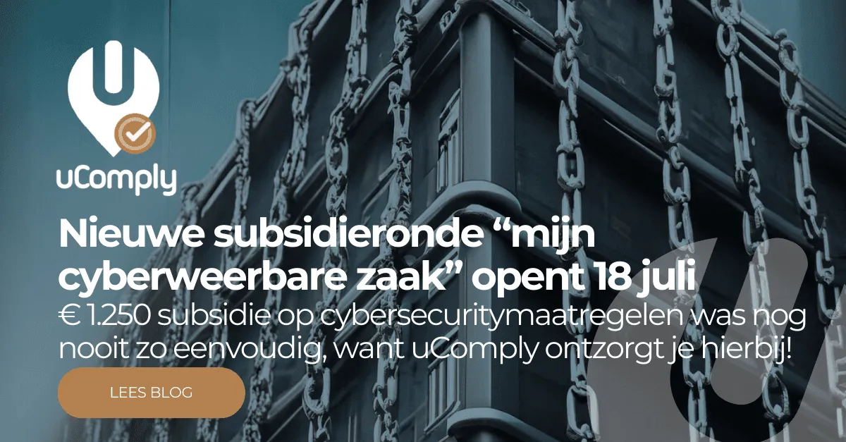 Nieuwe subsidieronde "Mijn cyberweerbare zaak"